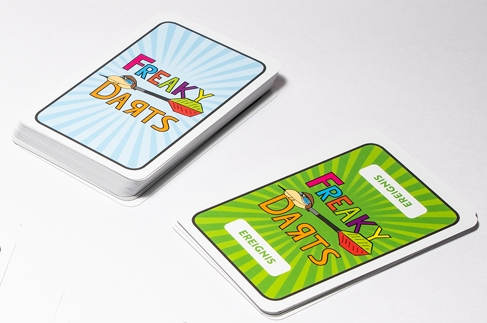 Freaky Darts - Dart Kartenspiel